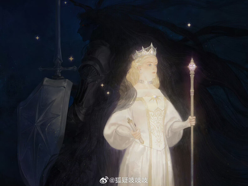 #潮汐滚滚#
加冕
——@狐疑吱吱吱