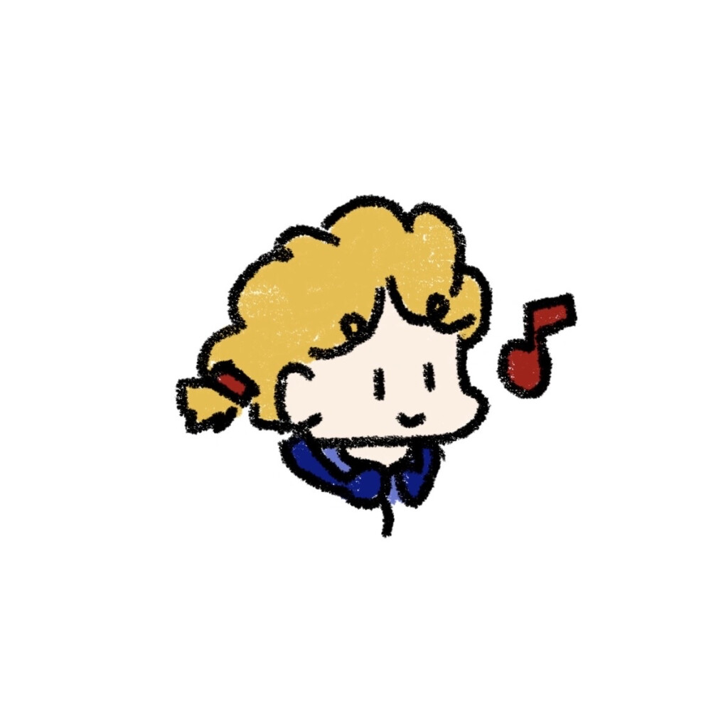 网易云听歌情侣头像可爱卡通