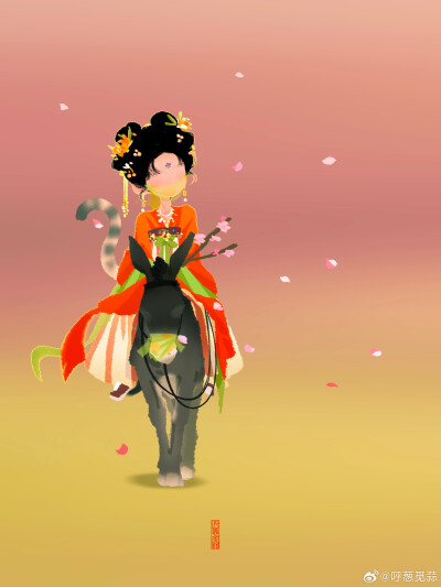 在几百岁的蛇公眼里这应该就是只小奶猫吧～
#子夜归#