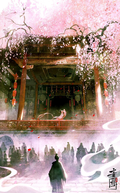 手绘女