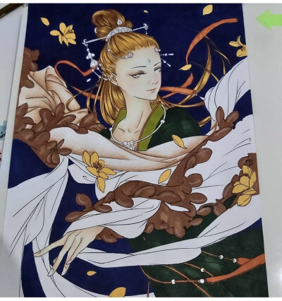 涂色