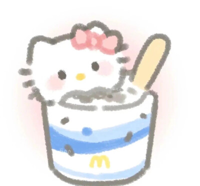 食物HelloKitty动漫头