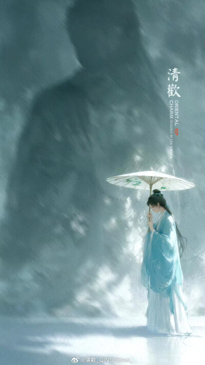 手绘女