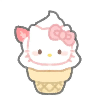 食物HelloKitty动漫头