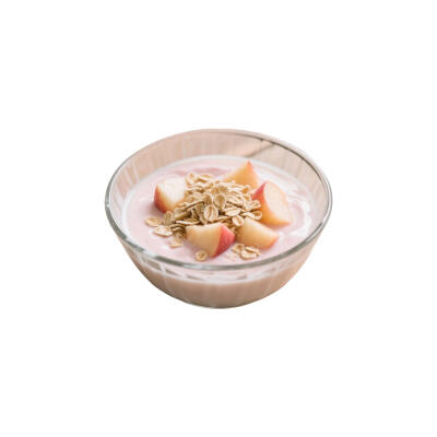 桃子味甜品饮品白底头像
