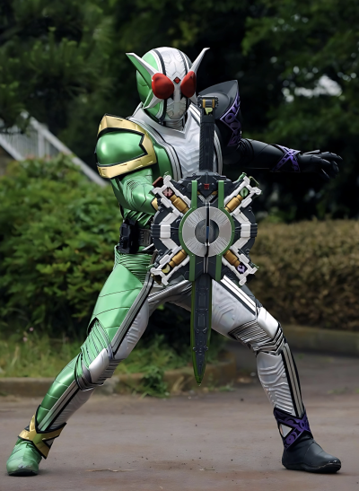 假面骑士W，极致疾风王牌。(侵权删)