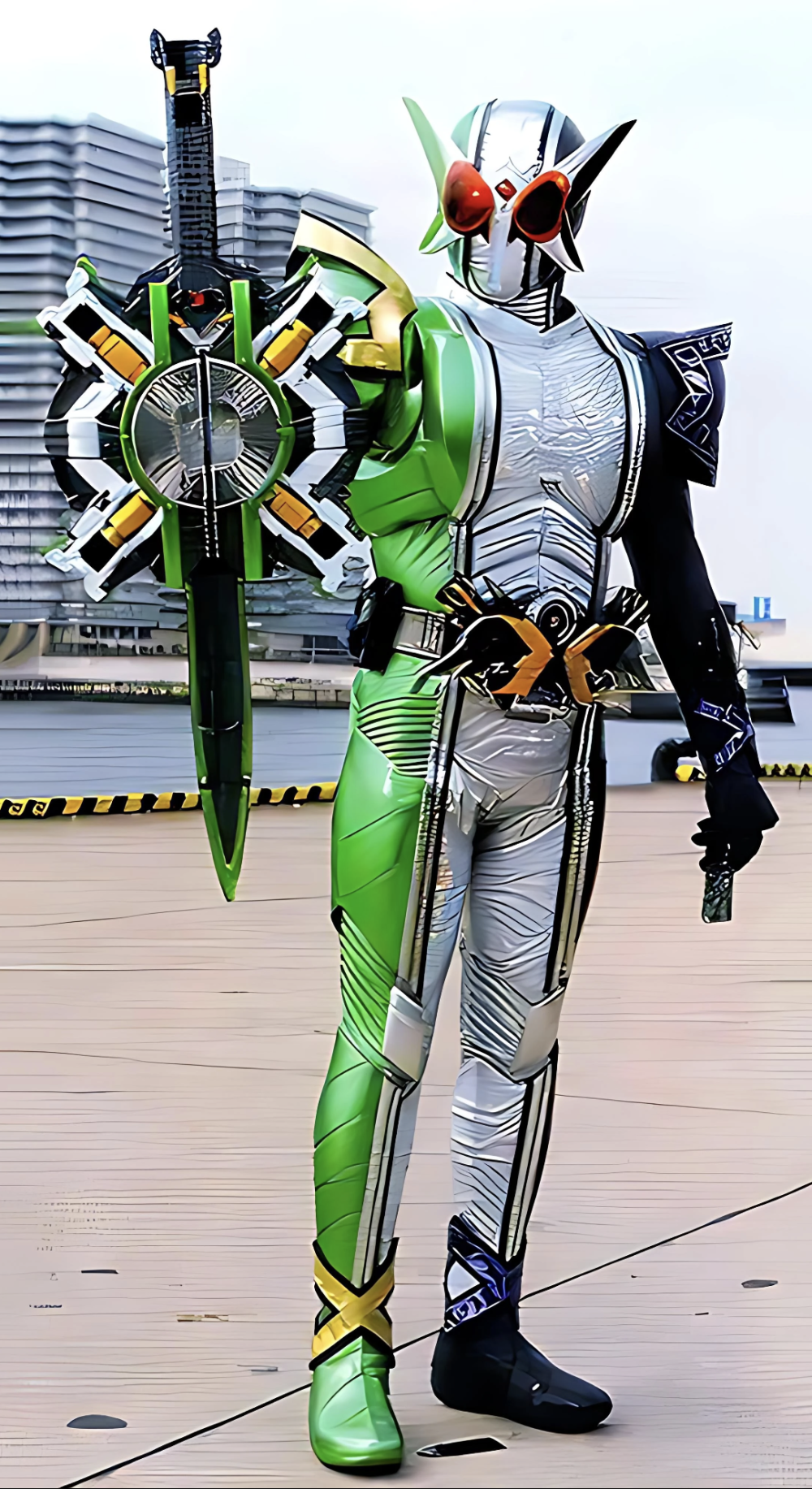 假面骑士W，极致疾风王牌。(侵权删)