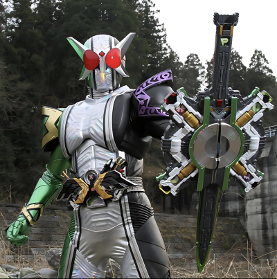 假面骑士W，极致疾风王牌。(侵权删)