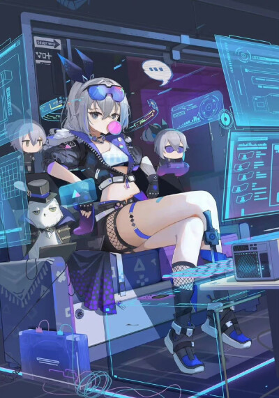 【银狼】
x：hoya嚯牙