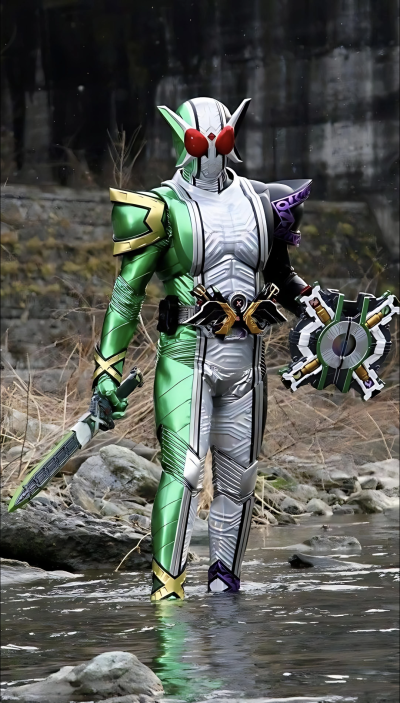 假面骑士W，极致疾风王牌。(侵权删)