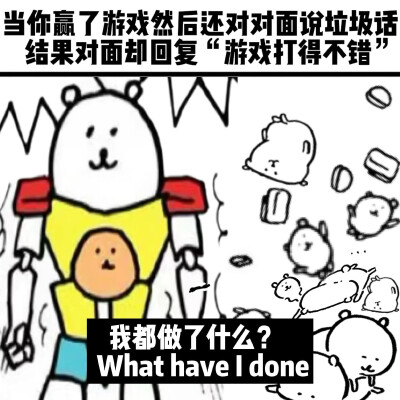 自嘲熊梗图