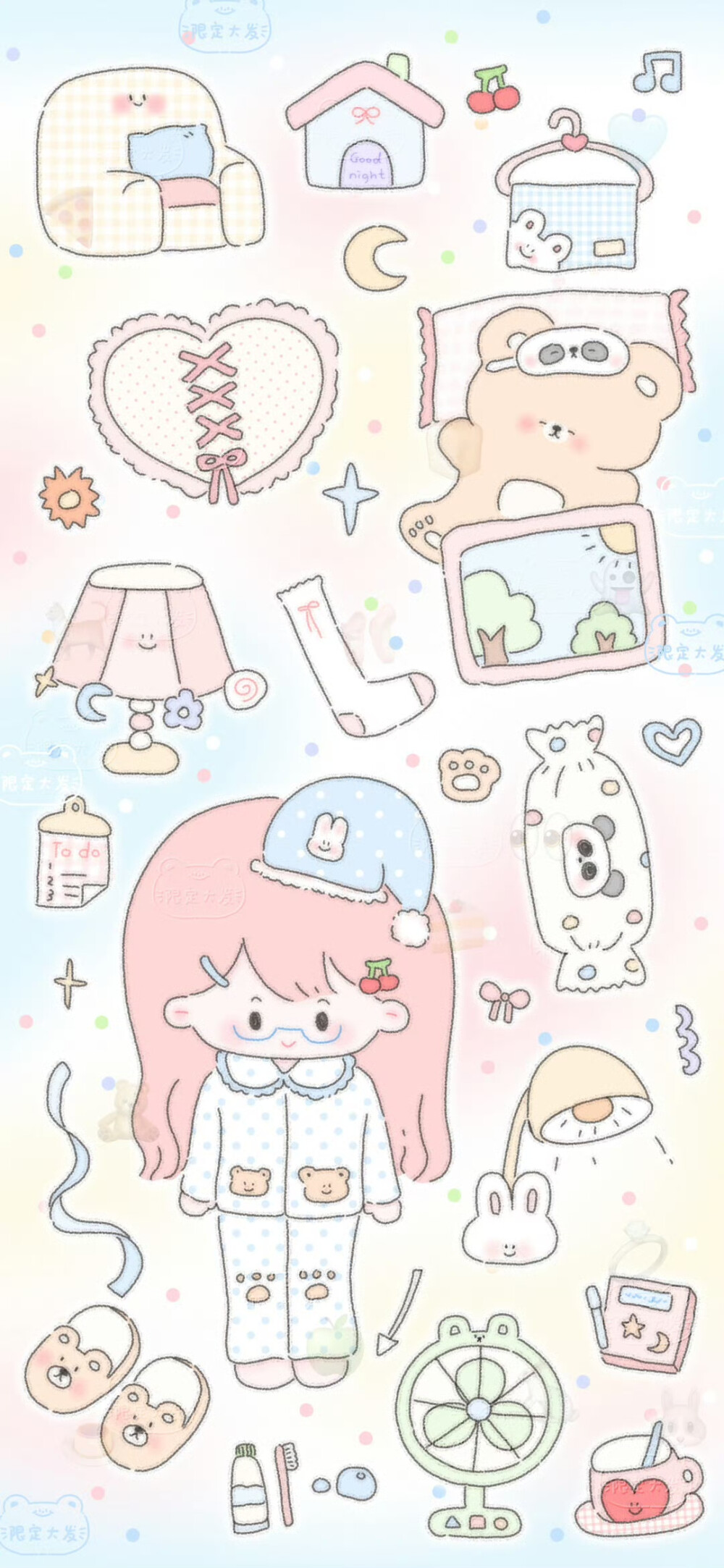 可爱女孩壁纸套图