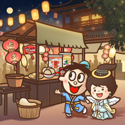 旺仔与浪味仙