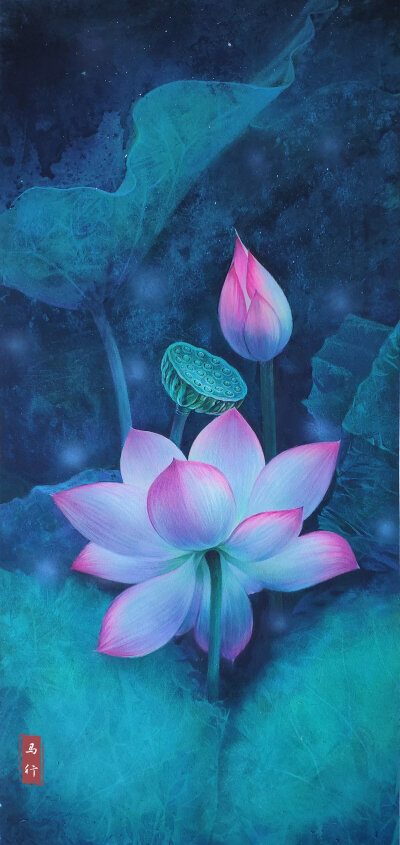 马行彩铅