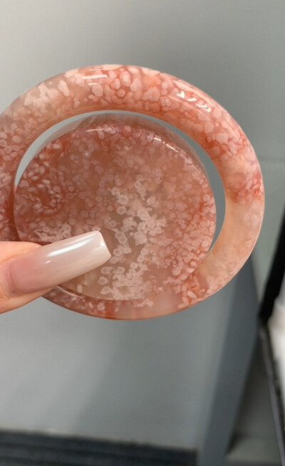 美丽的樱花玛瑙