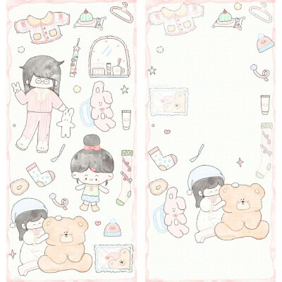 可爱女孩壁纸套图