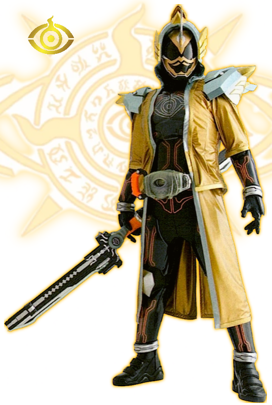 假面骑士灵骑，天下统一魂。眼魂薙刀。(侵权删)