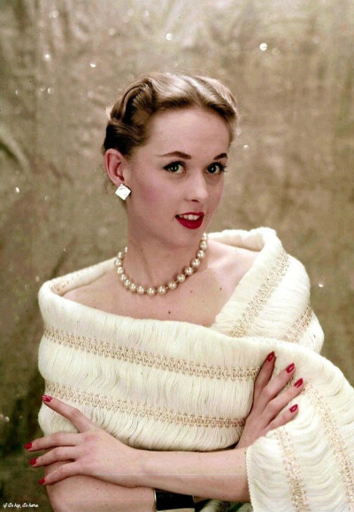 模特时期的Tippi Hedren