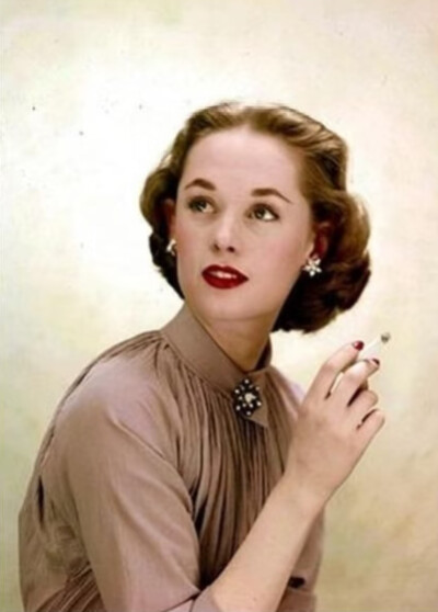 模特时期的Tippi Hedren