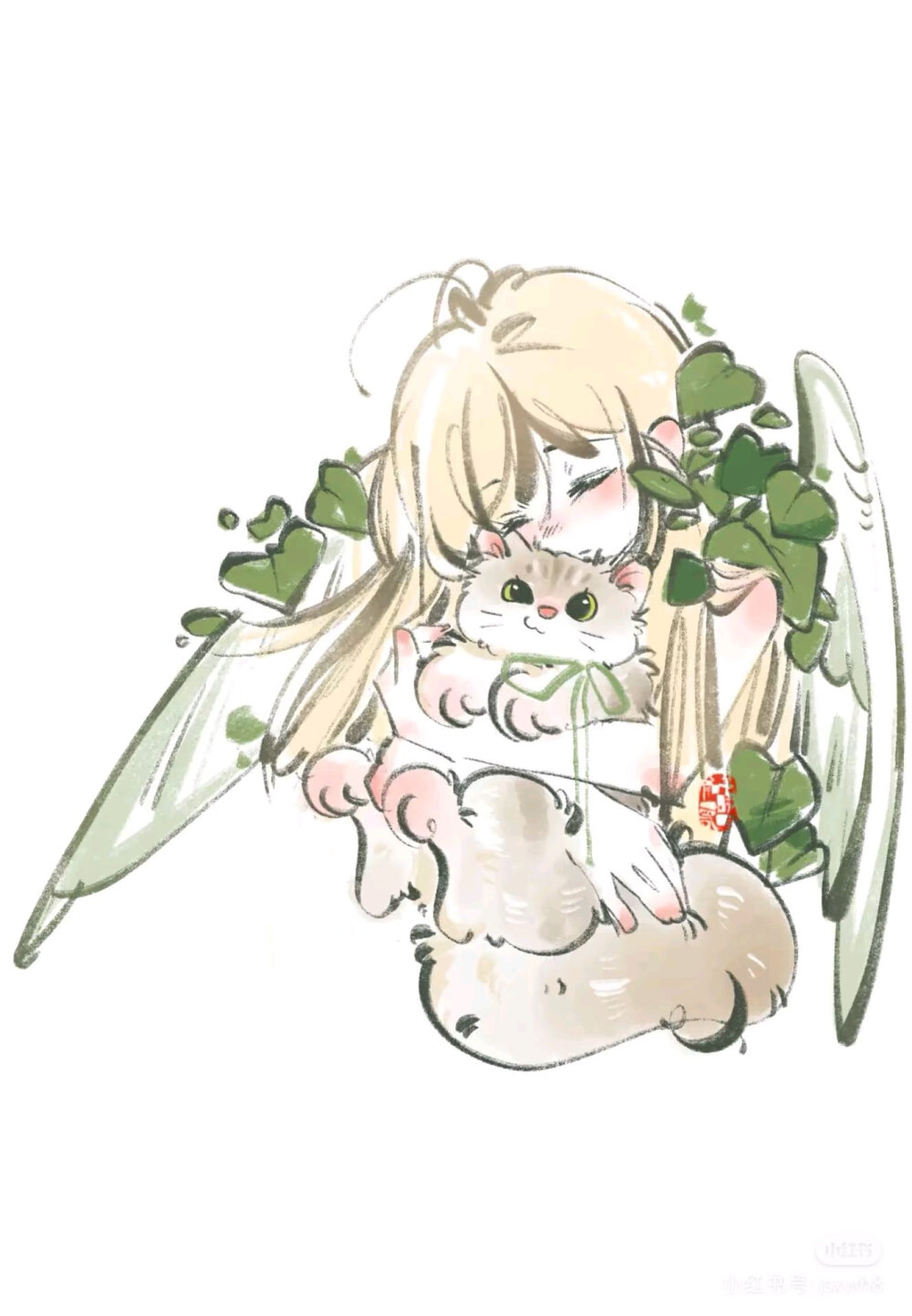 绿色系头像