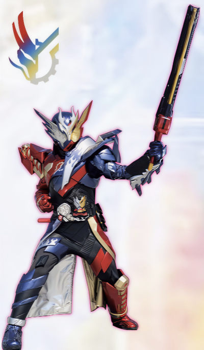 假面骑士克罗兹创骑，满装能量瓶爆破剑。(侵权删)