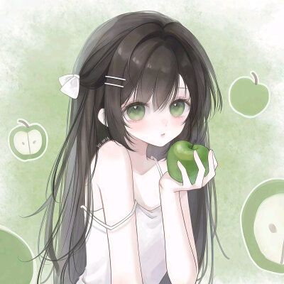 绿色系头像