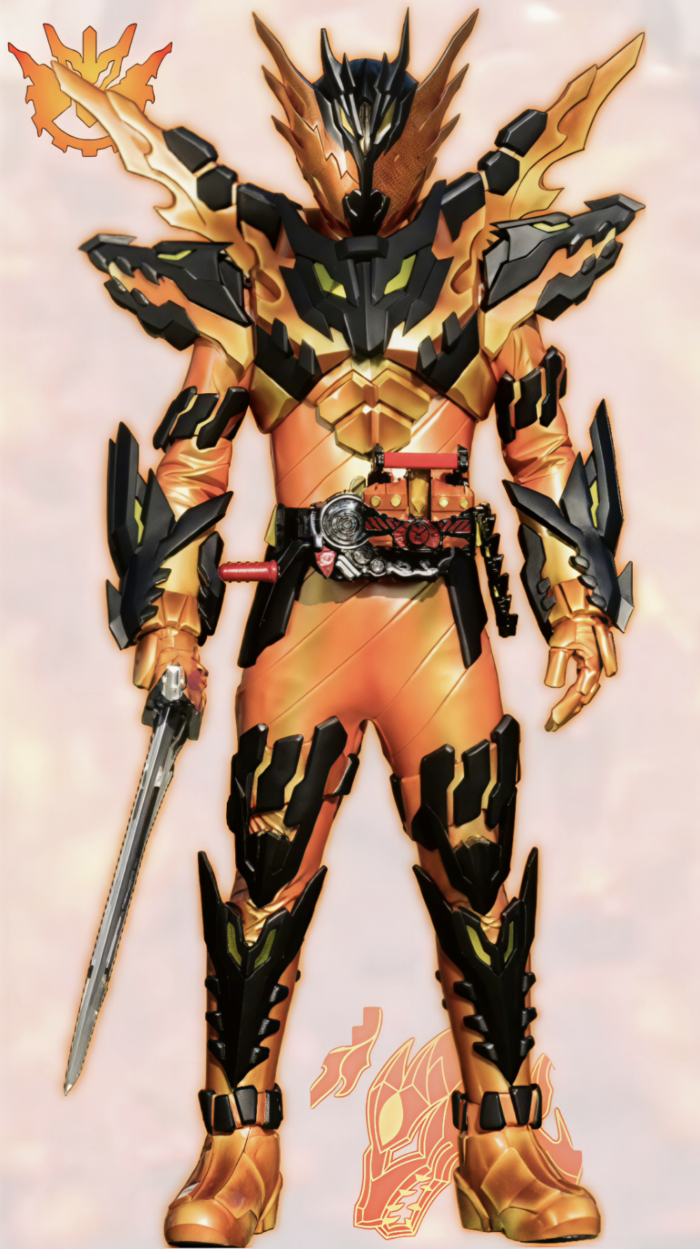 假面骑士熔岩克罗兹，音奏终结剑。《假面骑士创骑》。(侵权删)