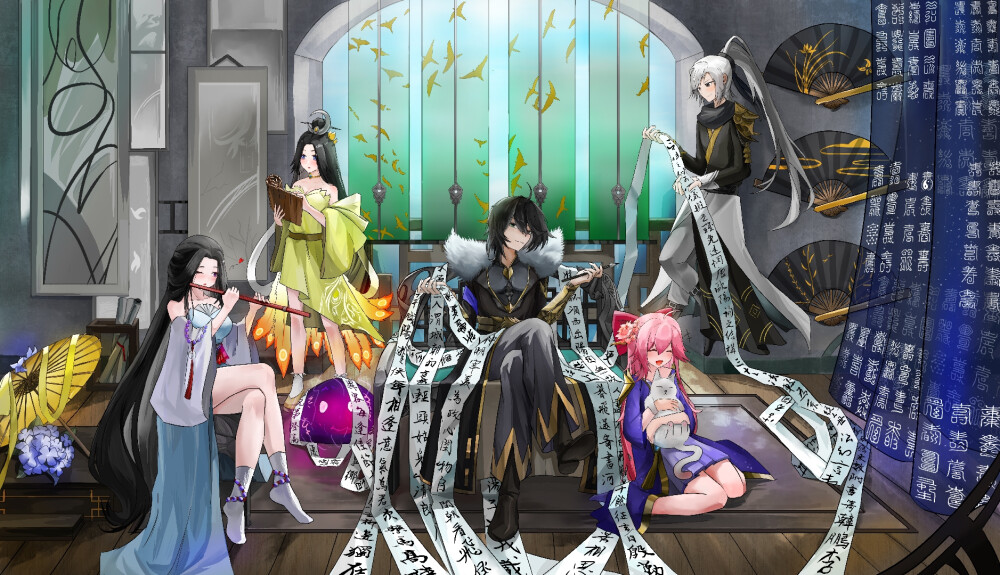 我们流云宗青莲峰～