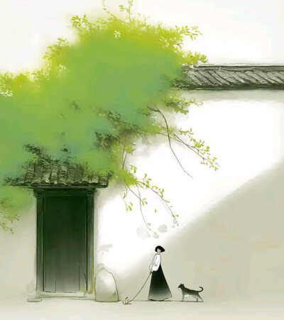 绿色系头像