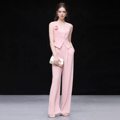 时装无袖西装套装