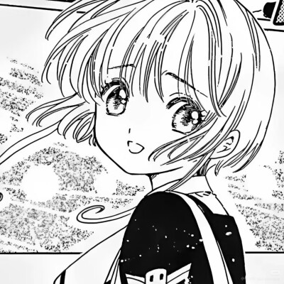 黑白漫画/女生头像