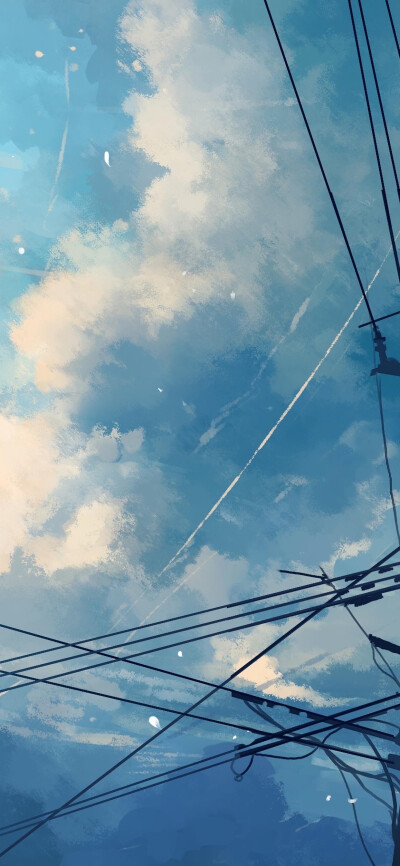 动漫场景壁纸，插画壁纸