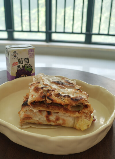 7.7 葡萄汁 蛋饼