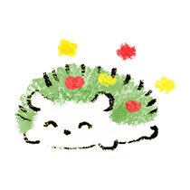 草坪小刺猬表情包