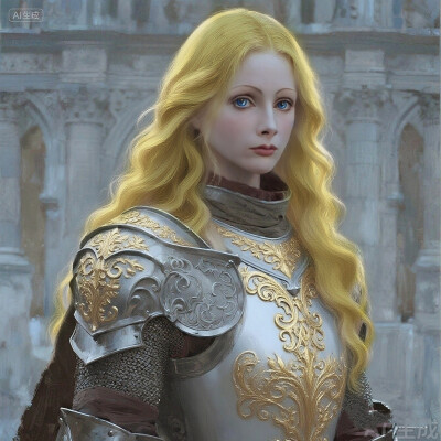 金发女战士