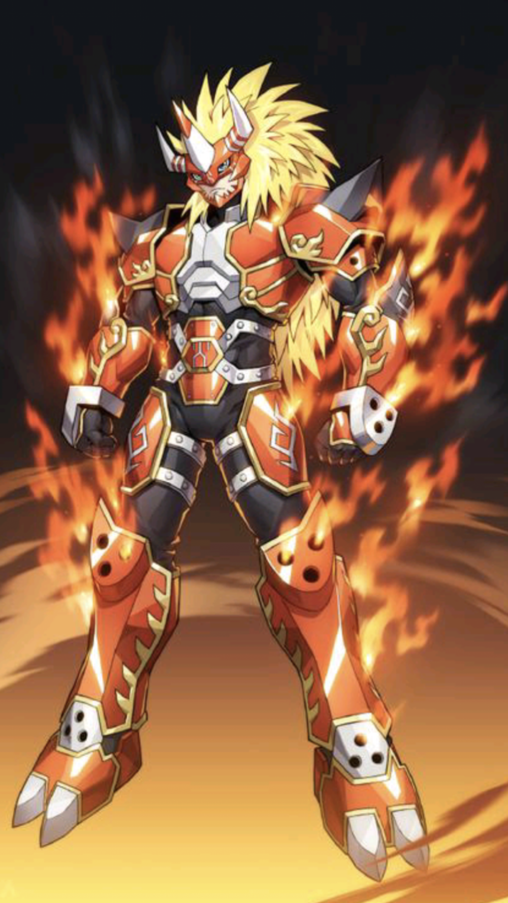 火神兽。《数码宝贝4无限地带》。(侵权删)