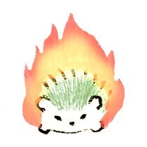 草坪小刺猬表情包