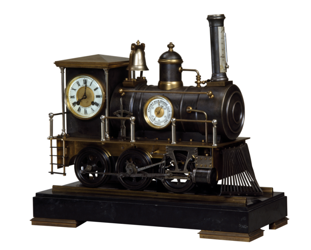 火车头式表
19世纪末20世纪初 法国
故宫博物院藏
