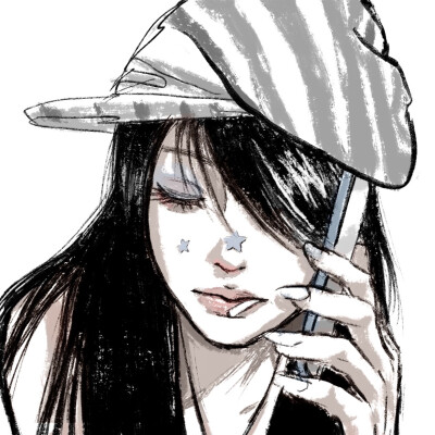 手绘头像