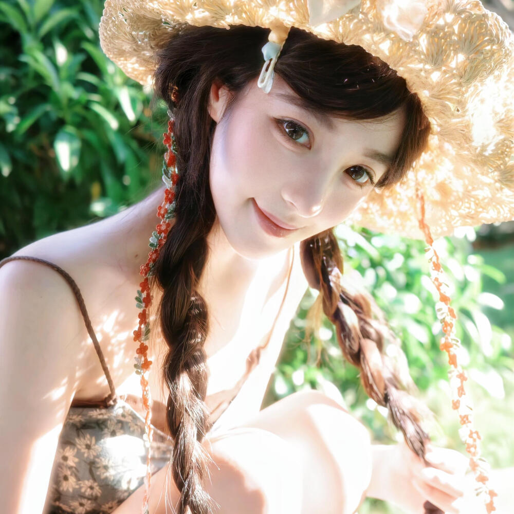 女生头像 绿色系