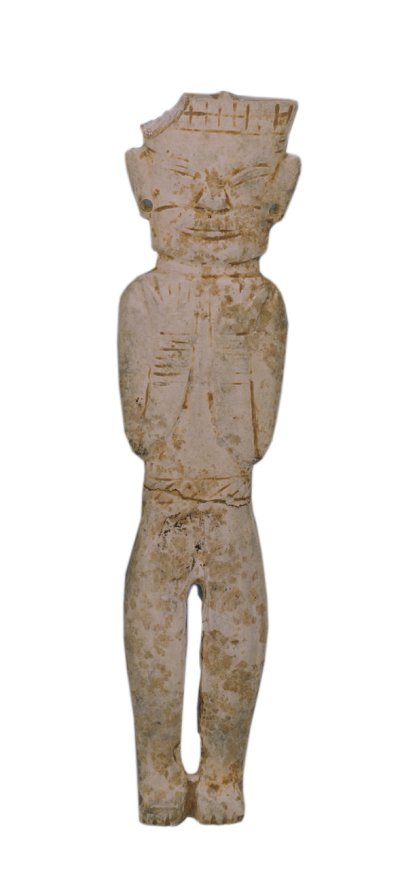 玉立姿人
新石器时代凌家滩文化晚期
（距今5500～5300年）
 故宫博物院藏
