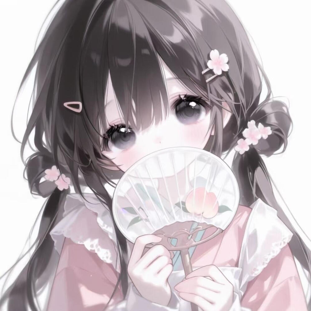 动漫女生头像 粉色系