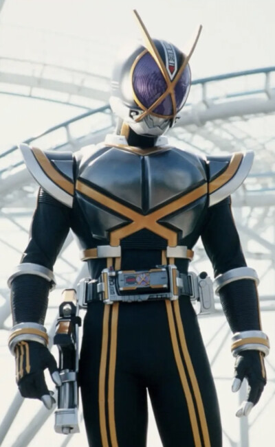 假面骑士凯撒。《假面骑士555》系列。(侵权删)