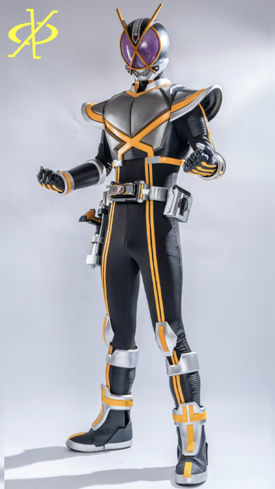 假面骑士凯撒。《假面骑士555》系列。(侵权删)