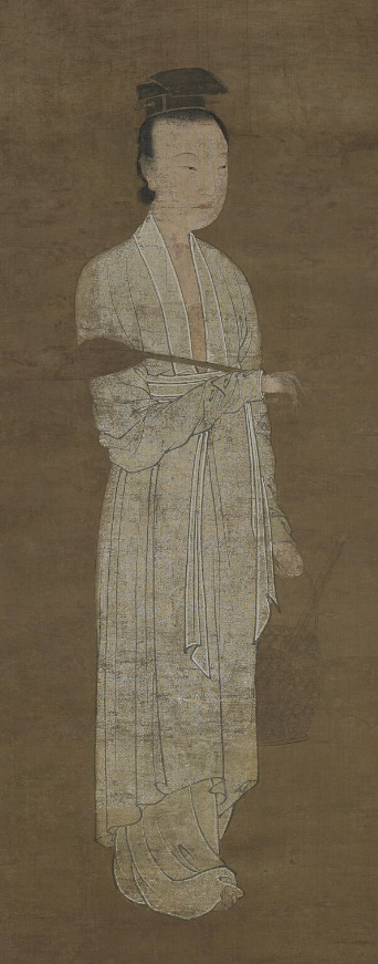 元代 卢眉娘像佛立尔美术馆藏