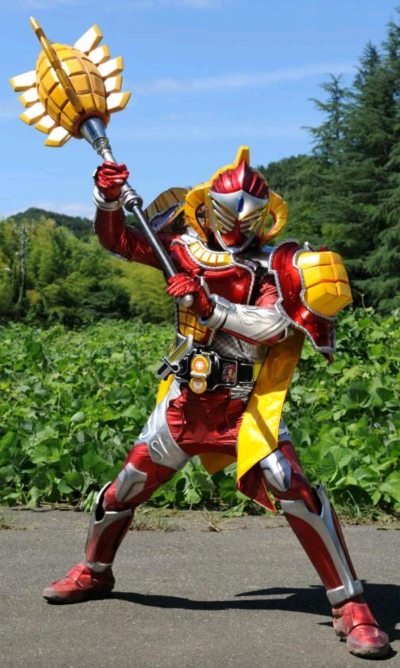 假面骑士巴隆，芒果铠甲。芒果制裁者。《假面骑士铠武》。(侵权删)