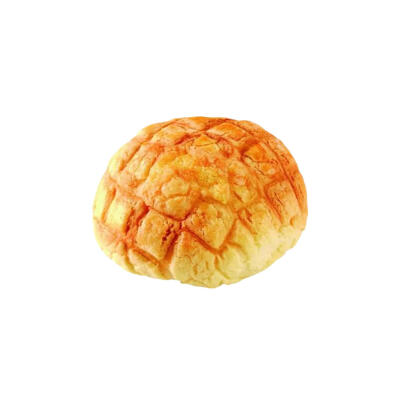 黄油菠萝包白底头像