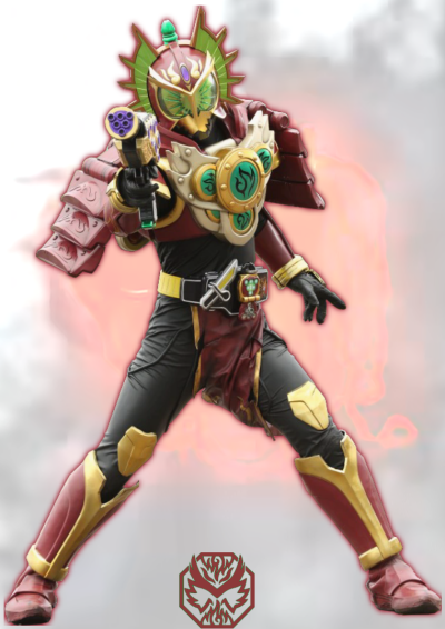 假面骑士龙玄，黄泉铠甲。葡萄龙炮。《假面骑士铠武》系列。(侵权删)