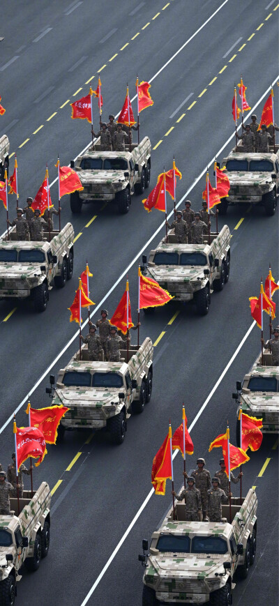 宏大又有温度的九三阅兵壁纸