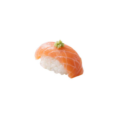 三文鱼寿司白底头像